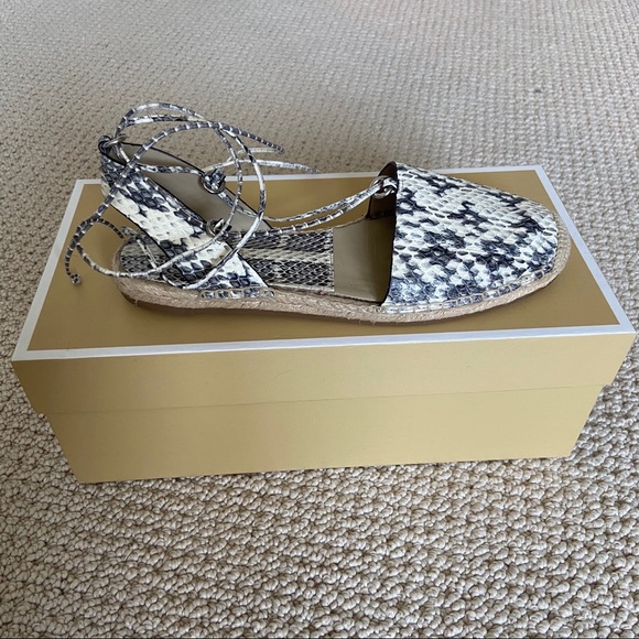 Michael Kors Snakeskin Sandals - Picture 4 of 5